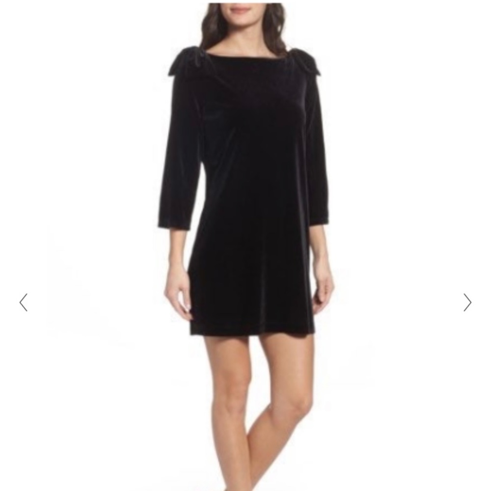 French connection velvet dress